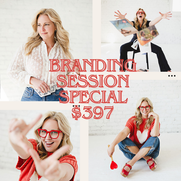 Branding session special!